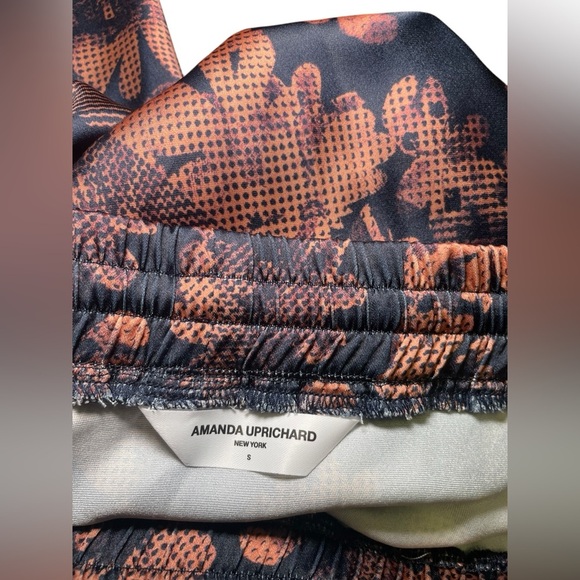 NWOT Sample Sale Floral Maxi Skirt Size Small Black Brown No Tags - Picture 5 of 5